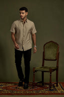 Textura Soft-Weave Short-Sleeve Shirt