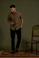Textura Soft-Weave Short-Sleeve Shirt