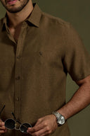 Textura Soft-Weave Short-Sleeve Shirt