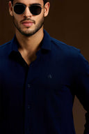 Strato Ribbed Tailored Knit Shirt