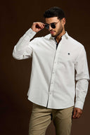 The Signature Heritage linen cotton shirt