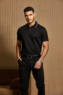 The Classic Contrast-Tipped Polo