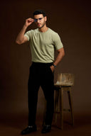 Velocity Grid Textured T-Shirt