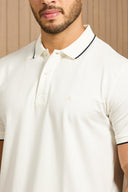 The Classic Contrast-Tipped Polo