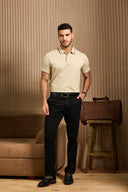 The Classic Contrast-Tipped Polo