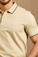 The Classic Contrast-Tipped Polo