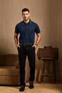 The Classic Contrast-Tipped Polo