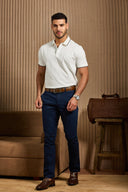 The Classic Contrast-Tipped Polo
