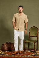 Elvaro Lace-Knit Resort Shirt