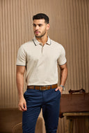 The Classic Contrast-Tipped Polo